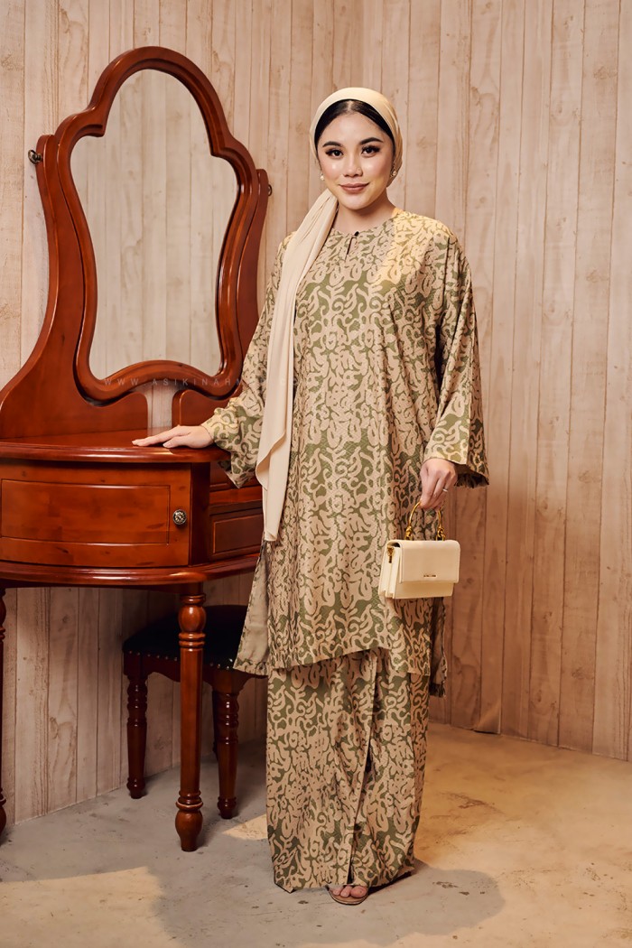 MELUR BATIK KURUNG (MBD-6) GREEN