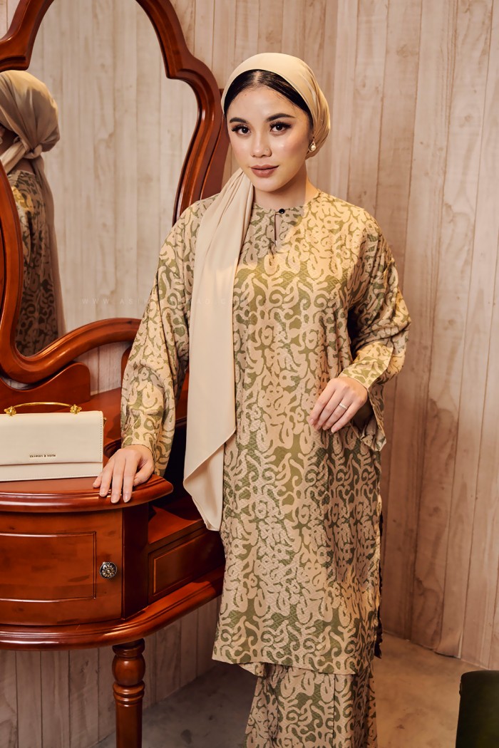 MELUR BATIK KURUNG (MBD-6) GREEN