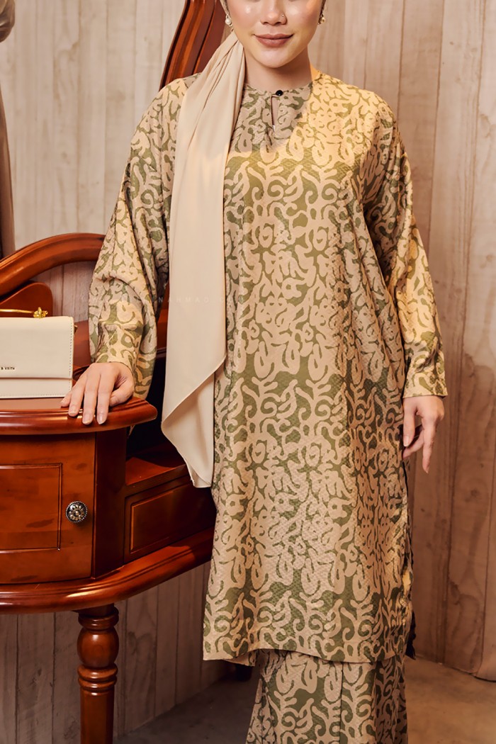 MELUR BATIK KURUNG (MBD-6) GREEN