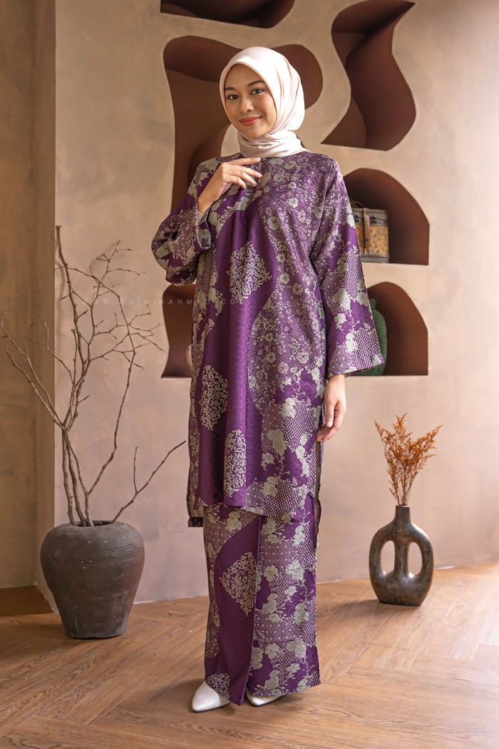 MELUR BATIK KURUNG (MBD-8) MAGENTA