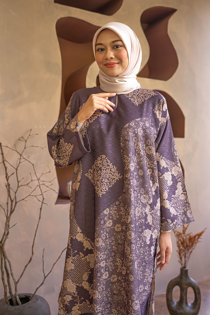 MELUR BATIK KURUNG (MBD-8) PURPLE