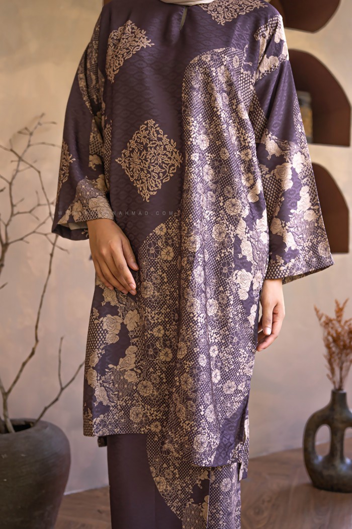 MELUR BATIK KURUNG (MBD-8) PURPLE