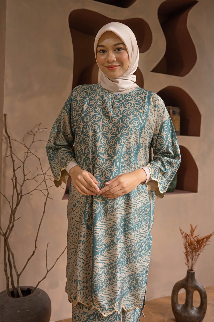 MELUR SULAM KURUNG (MSD-18) TEAL GREEN