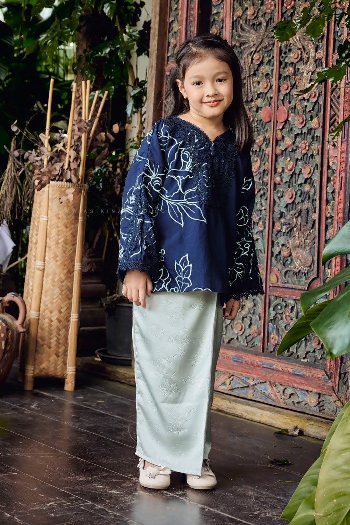 MENTARI KURUNG KIDS (MKKS-D3) IN NAVY BLUE