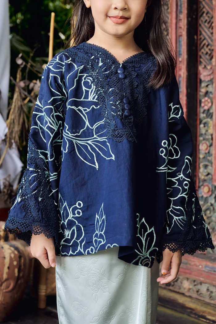 MENTARI KURUNG KIDS (MKKS-D3) IN NAVY BLUE