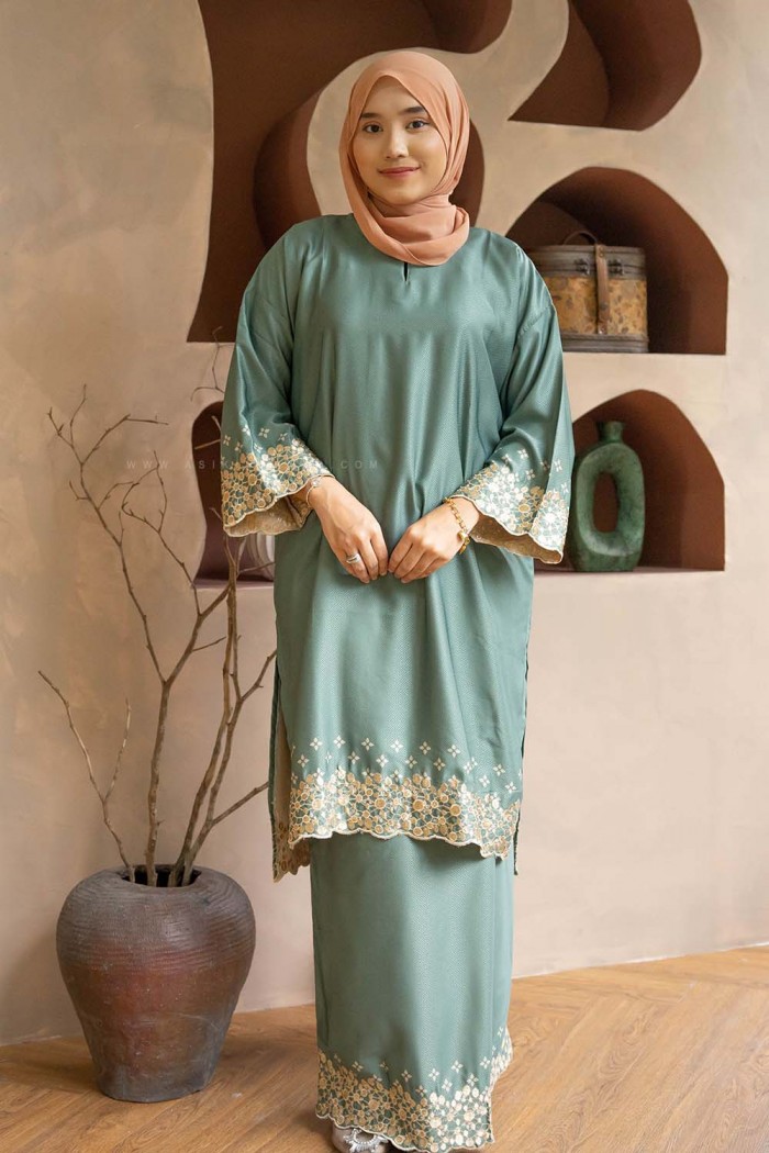 MELUR SULAM KURUNG (MSD-17) SAGE GREEN