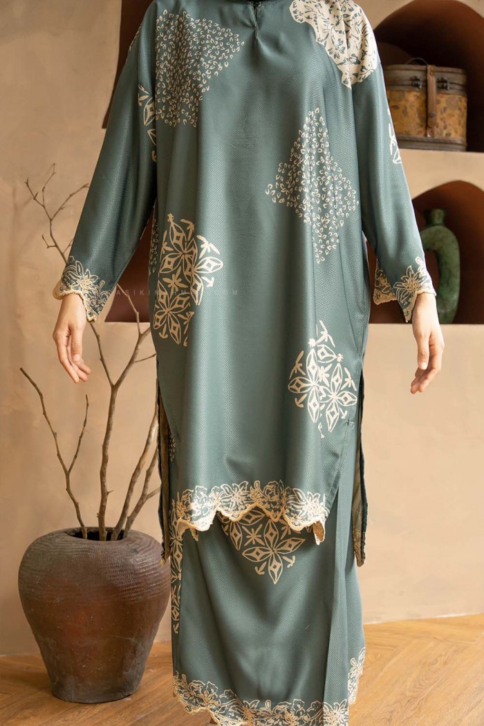 MELUR SULAM KURUNG (MSD-16) SMOKE GREEN