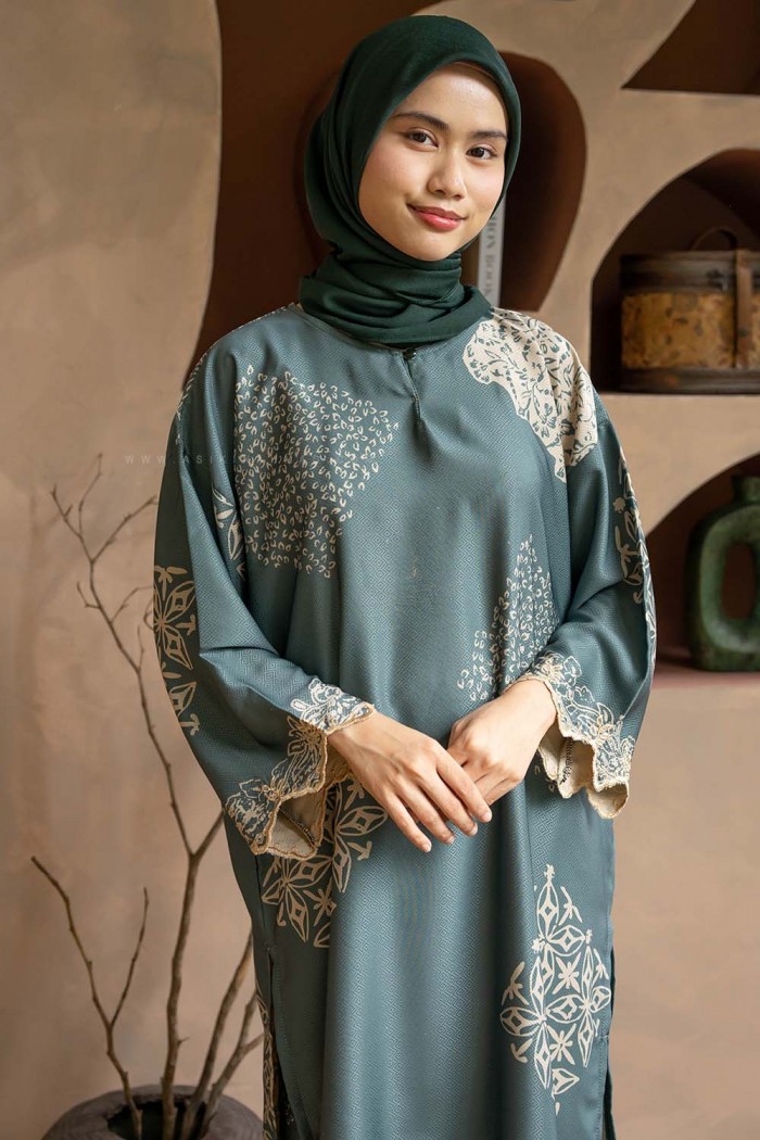 MELUR SULAM KURUNG (MSD-16) SMOKE GREEN