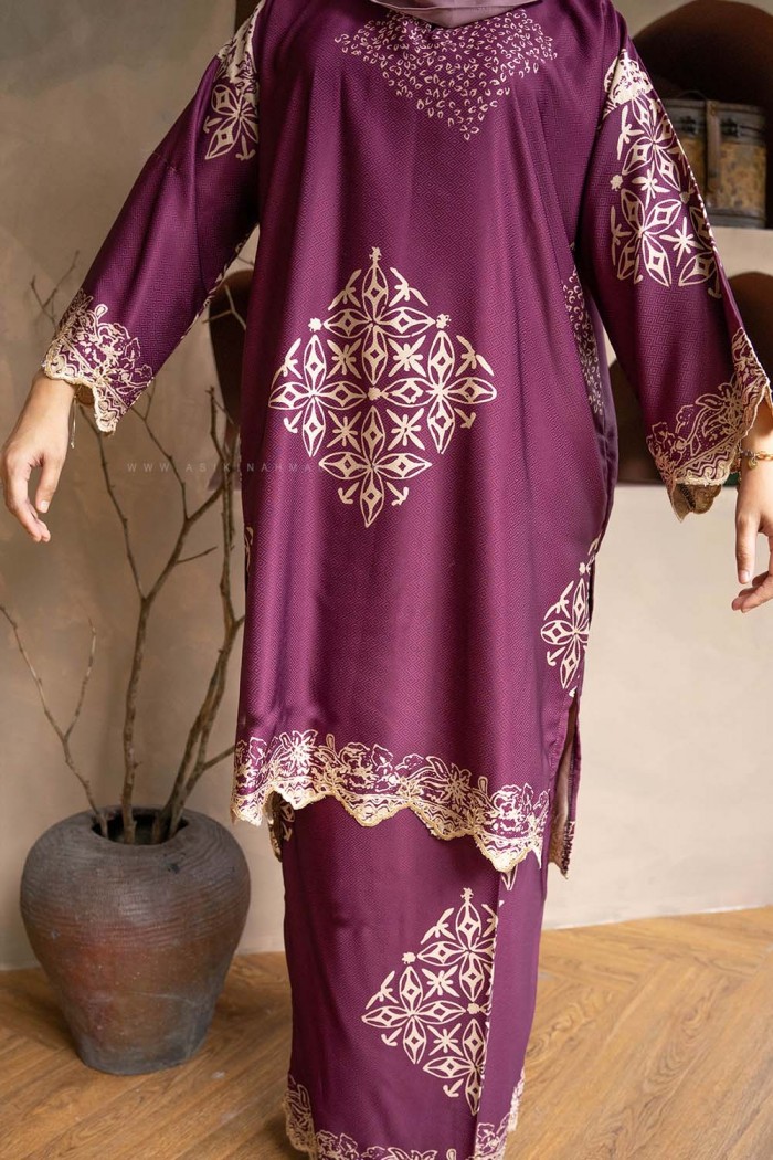 MELUR SULAM KURUNG (MSD-16) DARK PURPLE