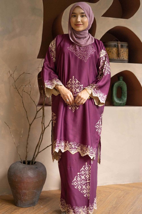 MELUR SULAM KURUNG (MSD-16) DARK PURPLE