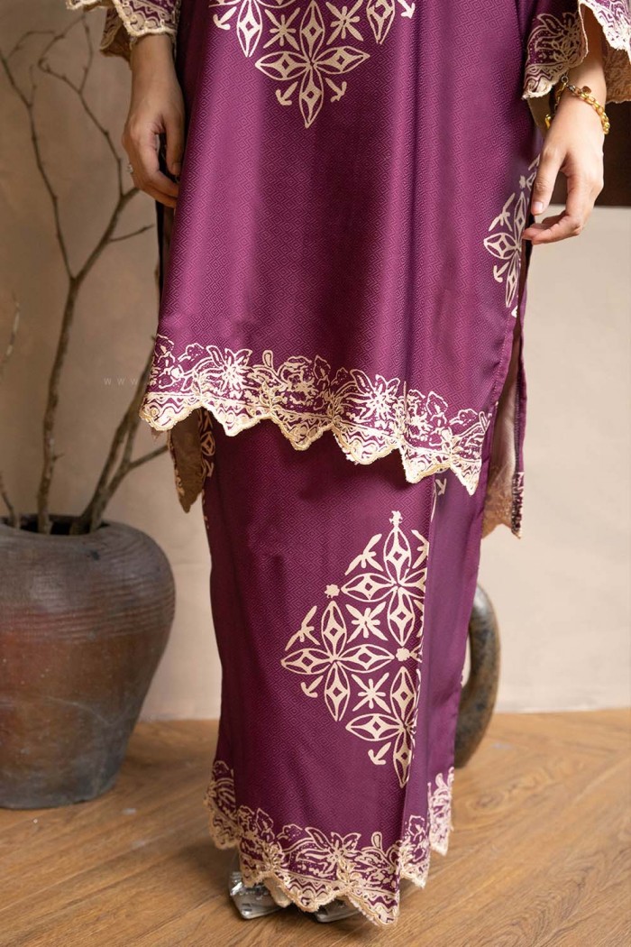 MELUR SULAM KURUNG (MSD-16) DARK PURPLE