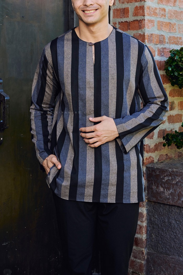 NADIM KURTA (NK-D1) in BLACK