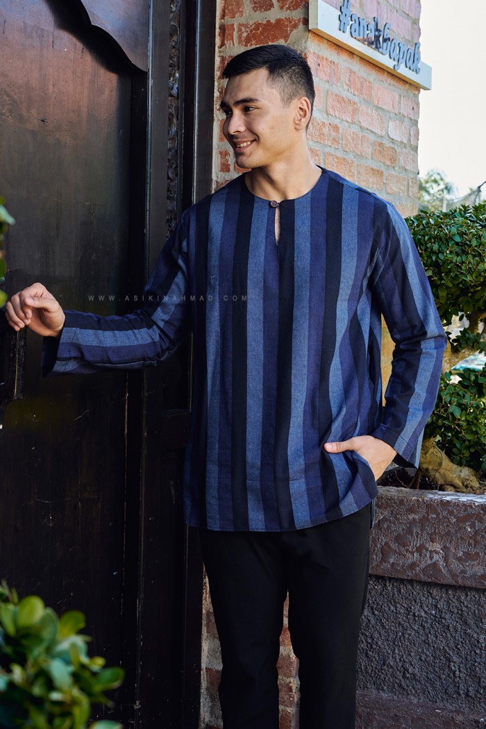 NADIM KURTA (NK-D1) in BLUE