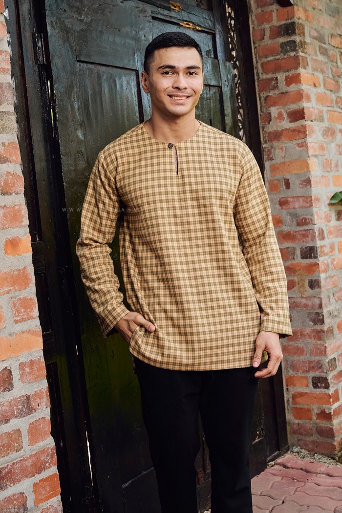 NADIM KURTA (NK-D2) in OLIVE