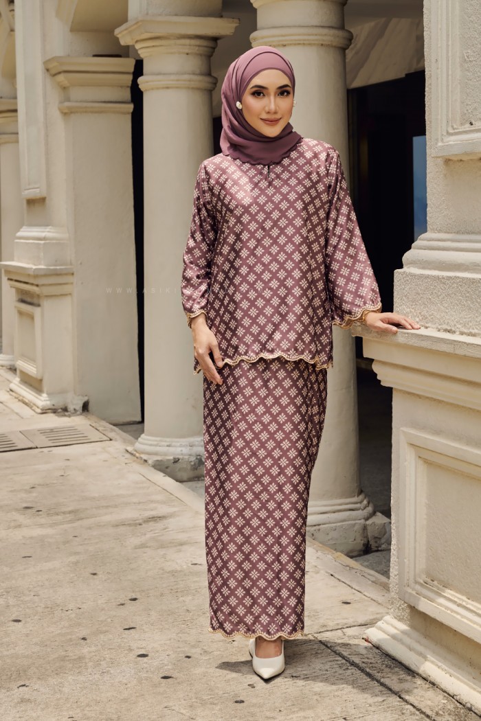 NAIFAH KURUNG SULAM (NKSD-1) PURPLE