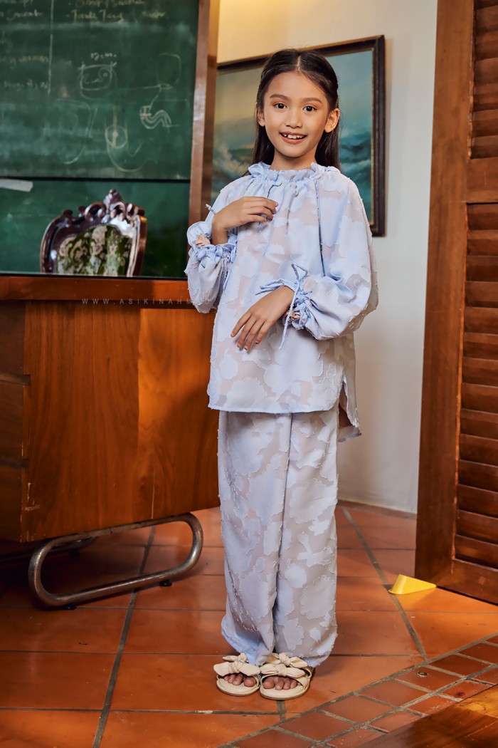 ORKID KURUNG KIDS IN BABY BLUE