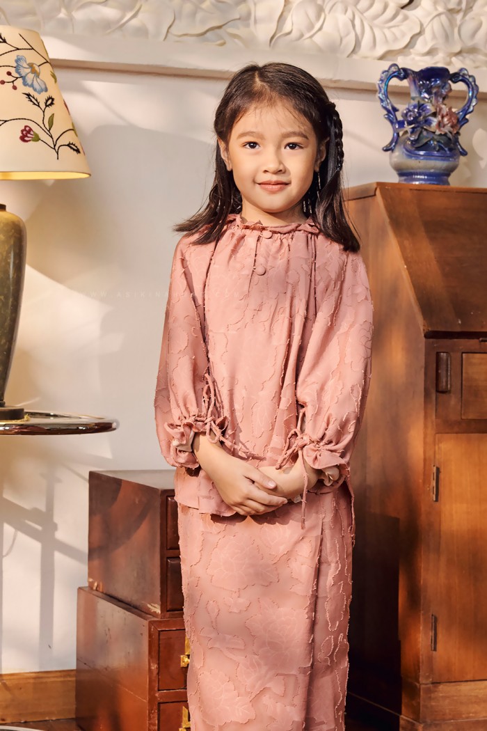 ORKID KURUNG KIDS IN DUSTY ROSE