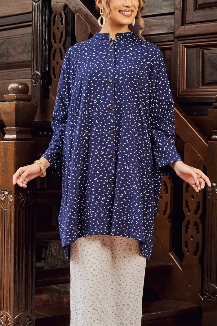 PUSPA KURUNG (PCK-D4) - NAVY BLUE