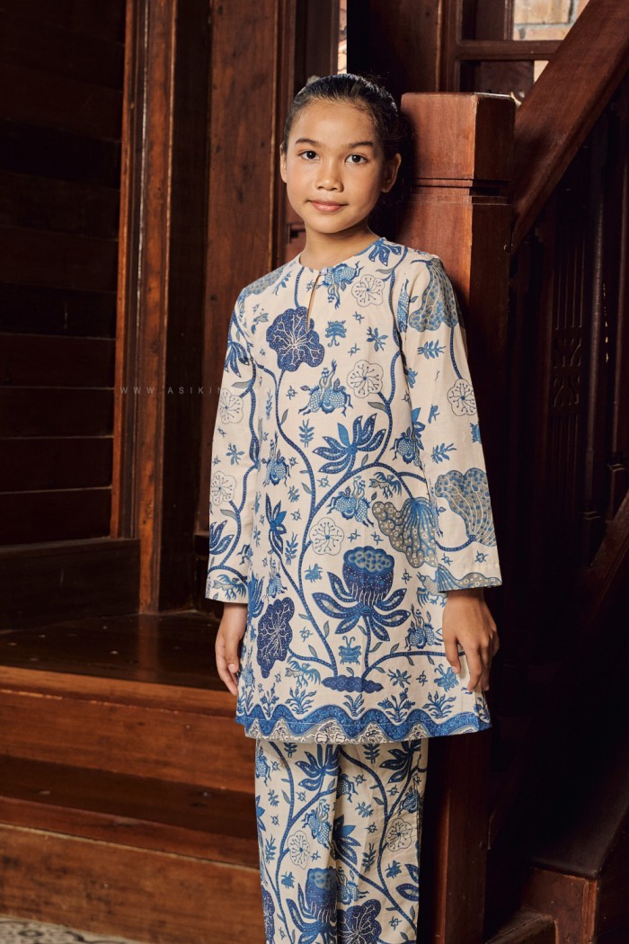 PUTERI LILY KIDS (PLK BK04) NAVY BLUE