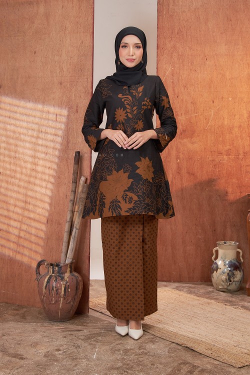 PUTERI KURUNG MAWAR (PM BK01) BROWN