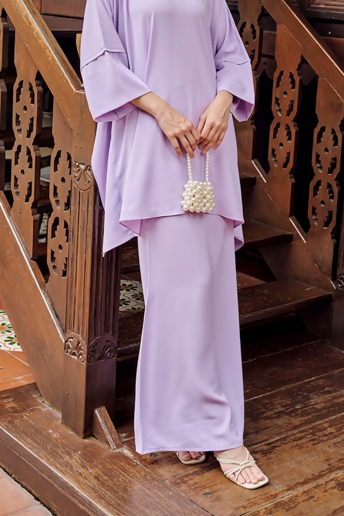 ROSA KURUNG PLAIN IN LAVENDER