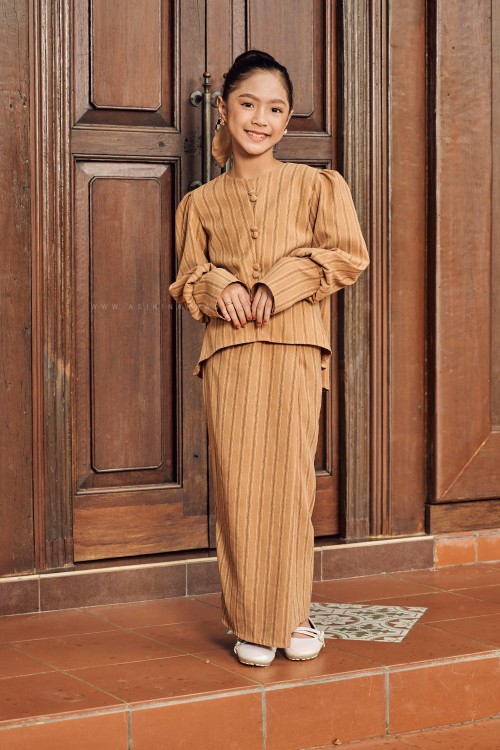 SAHLOMA KURUNG KIDS (SKVK-D3) - BROWN