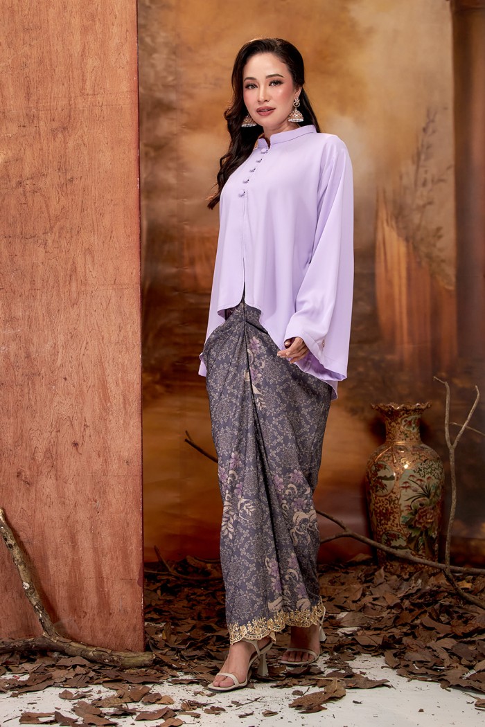 SALEHA KURUNG (SKD-1) - LIGHT PURPLE