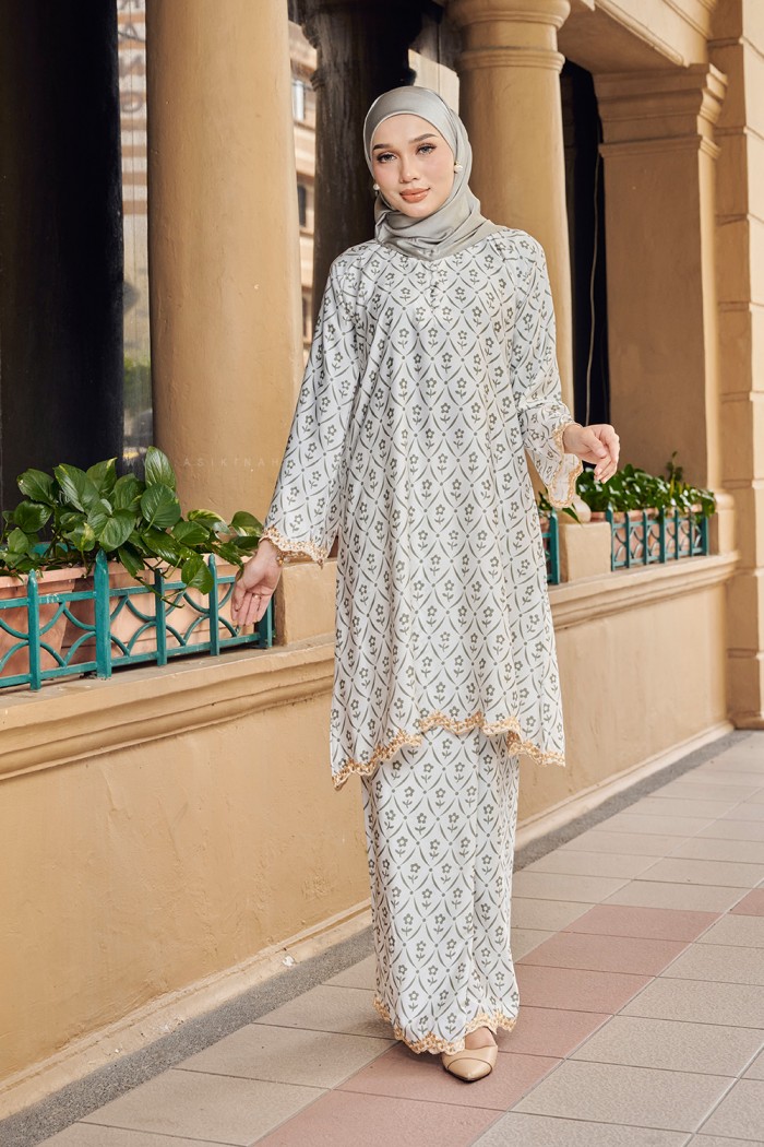 SALIMAH SULAM KURUNG (SSD-1) - WHITE