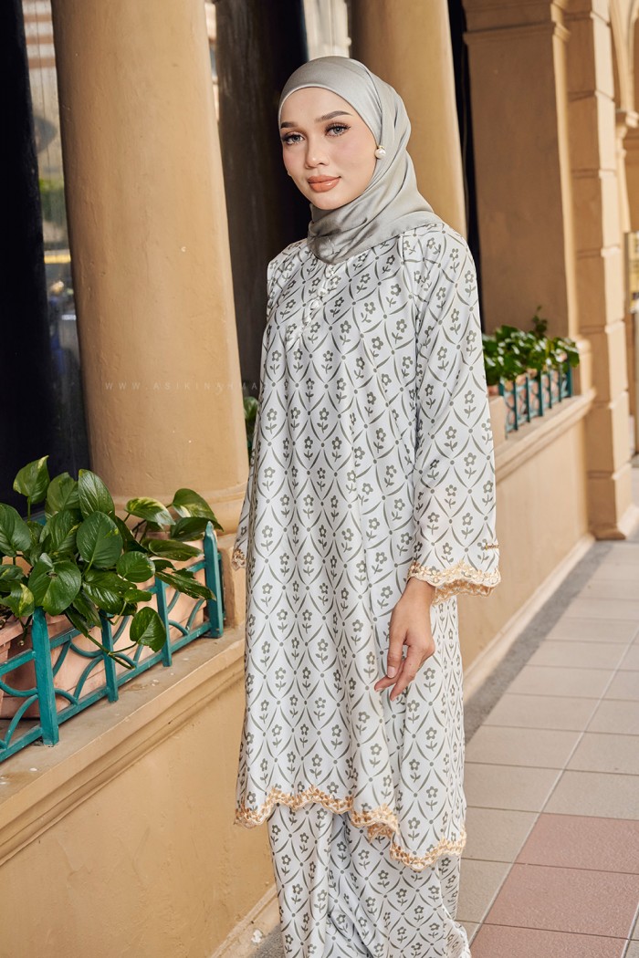 SALIMAH SULAM KURUNG (SSD-1) - WHITE