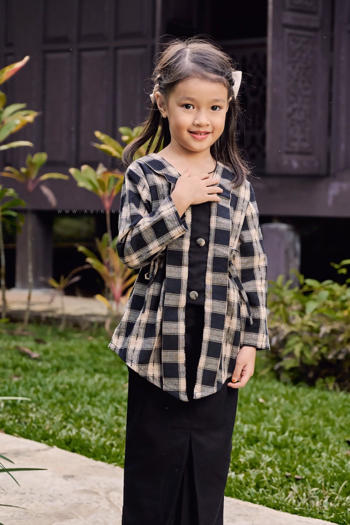 SARI DEWI KEBAYA KIDS (SDKP-D3) IN BLACK