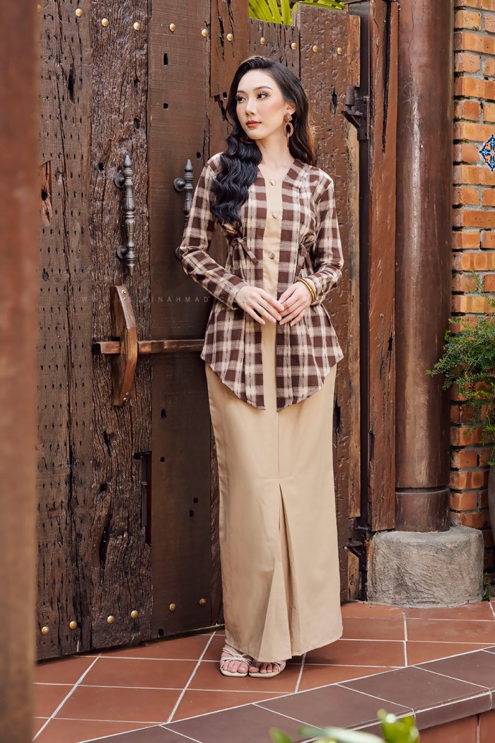 SARI DEWI KEBAYA (SDP-D3) - LIGHT BROWN