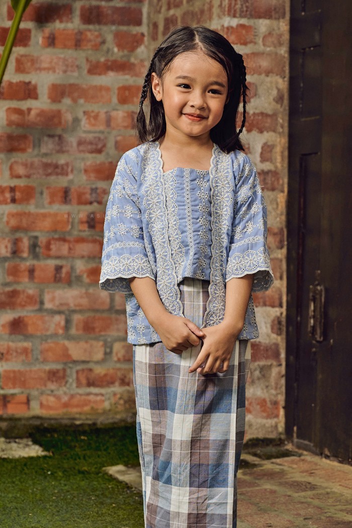 SARI KESUMA KIDS (SKKE-D3) in BABY BLUE