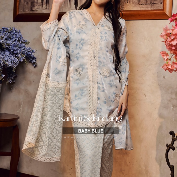 KARTINI SELENDANG IN BABY BLUE