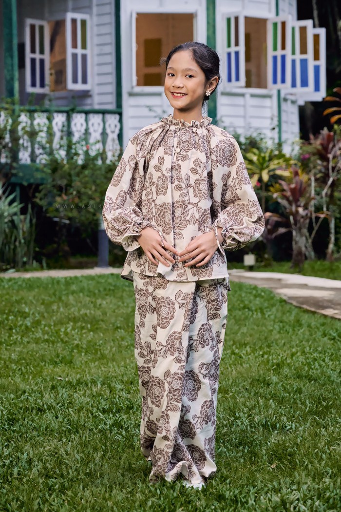 SERRA KURUNG KIDS (SEKP-D4) IN BROWN