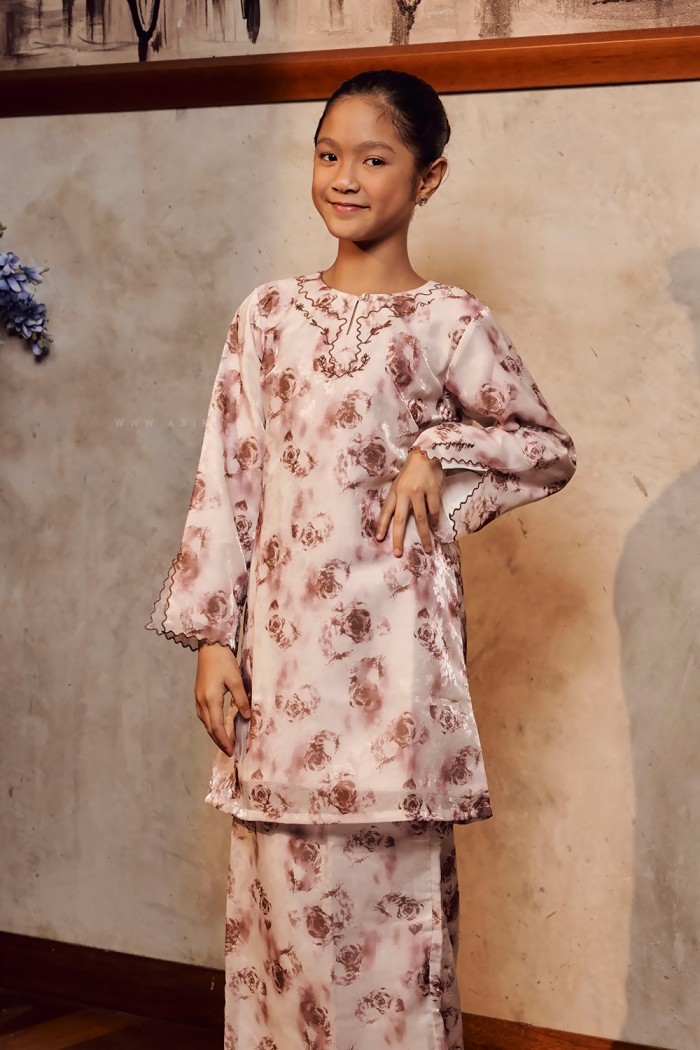 SONIA PRINTED KIDS in BROWN