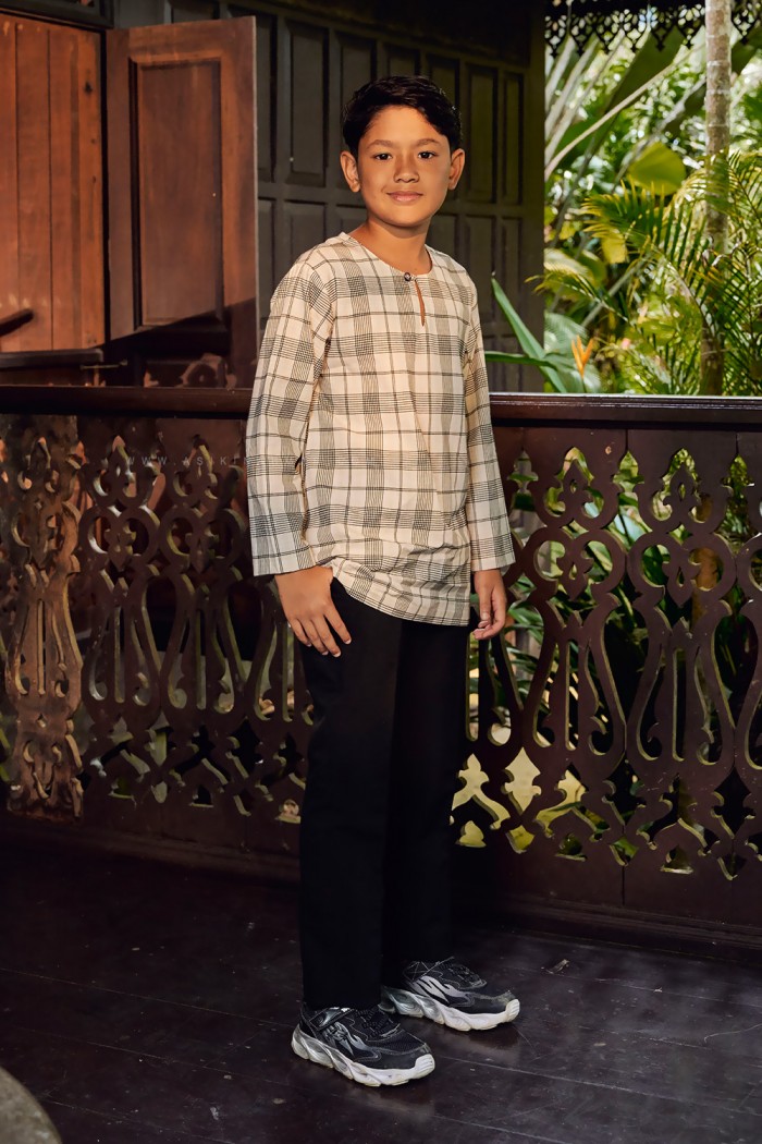 TUAH KURTA KIDS (TKK-D1) IN BLACK