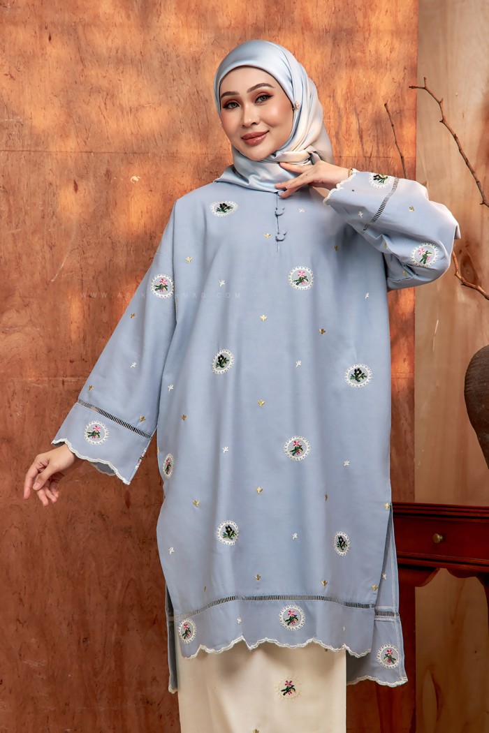 PUTERI RATNA KURUNG (PRK-D2) in BABY BLUE