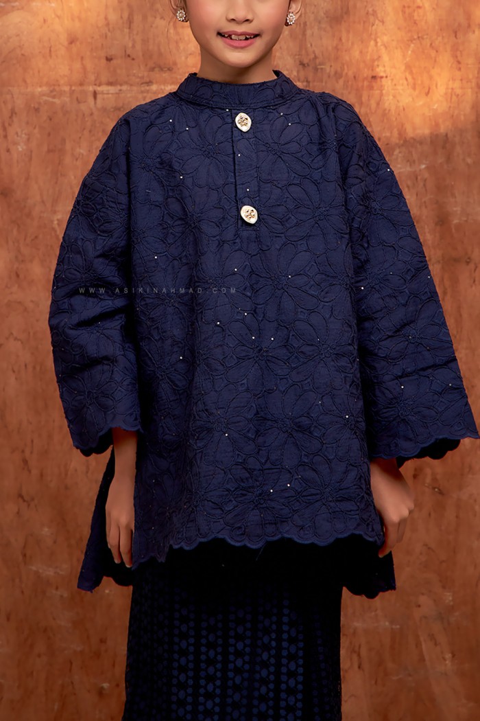 TUN KASMIRA KIDS (TKEK-D3) in NAVY BLUE