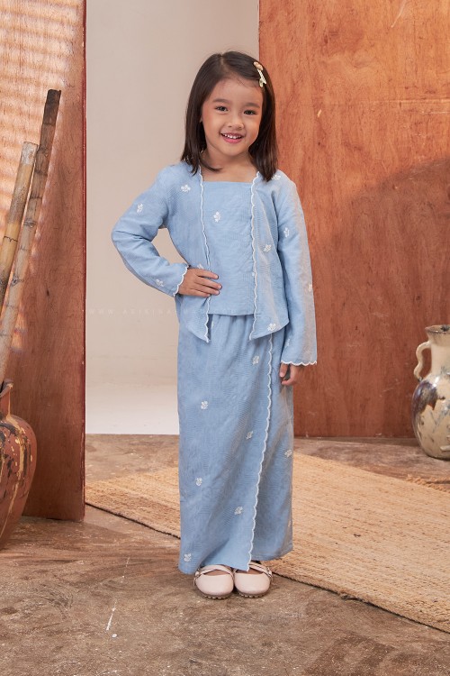 RAESA KEBAYA KIDS in BABY BLUE