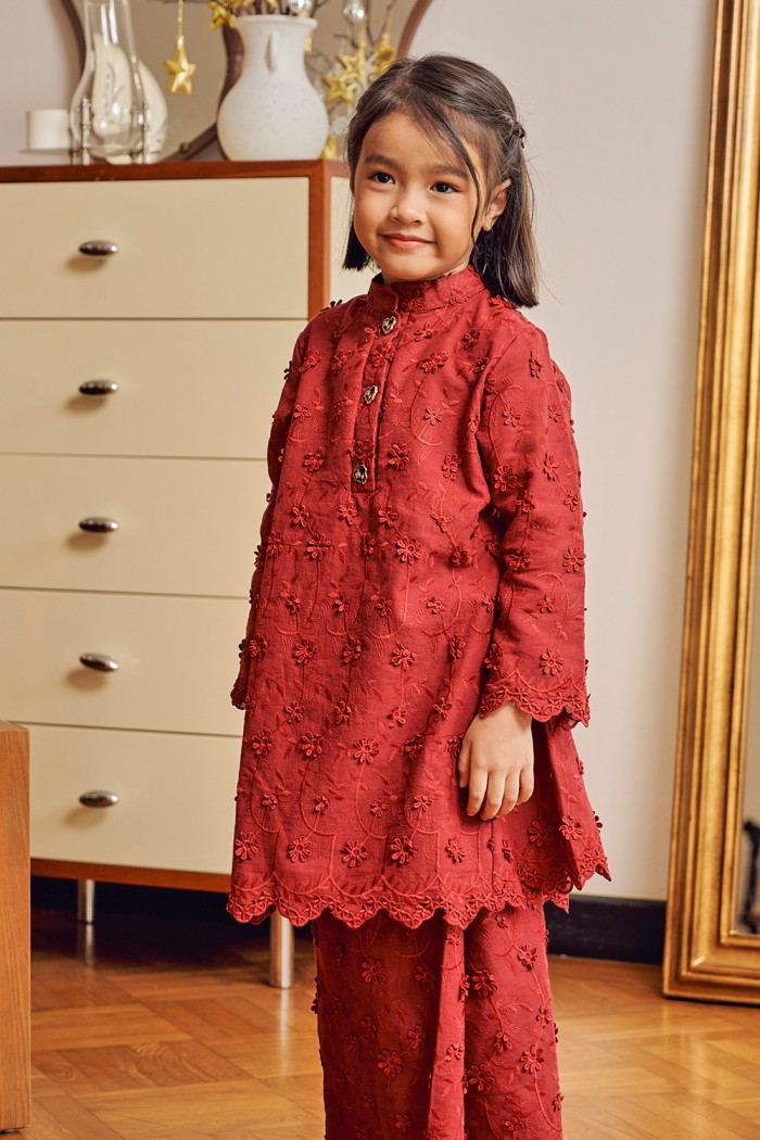 JASMINE KURUNG KIDS in RUBY RED