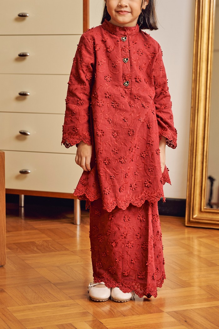 JASMINE KURUNG KIDS in RUBY RED